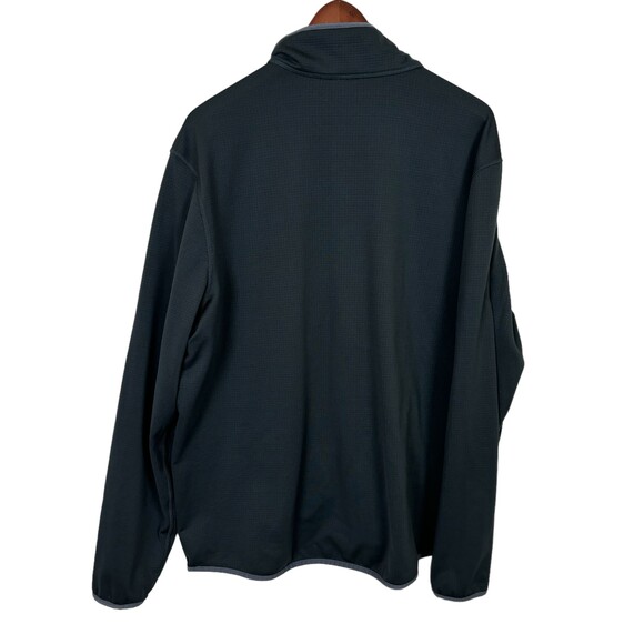 Eddie Bauer Gray Yellow Pullover Sweatshirt Fleece Lined Men’s XL - Picture 4 of 5